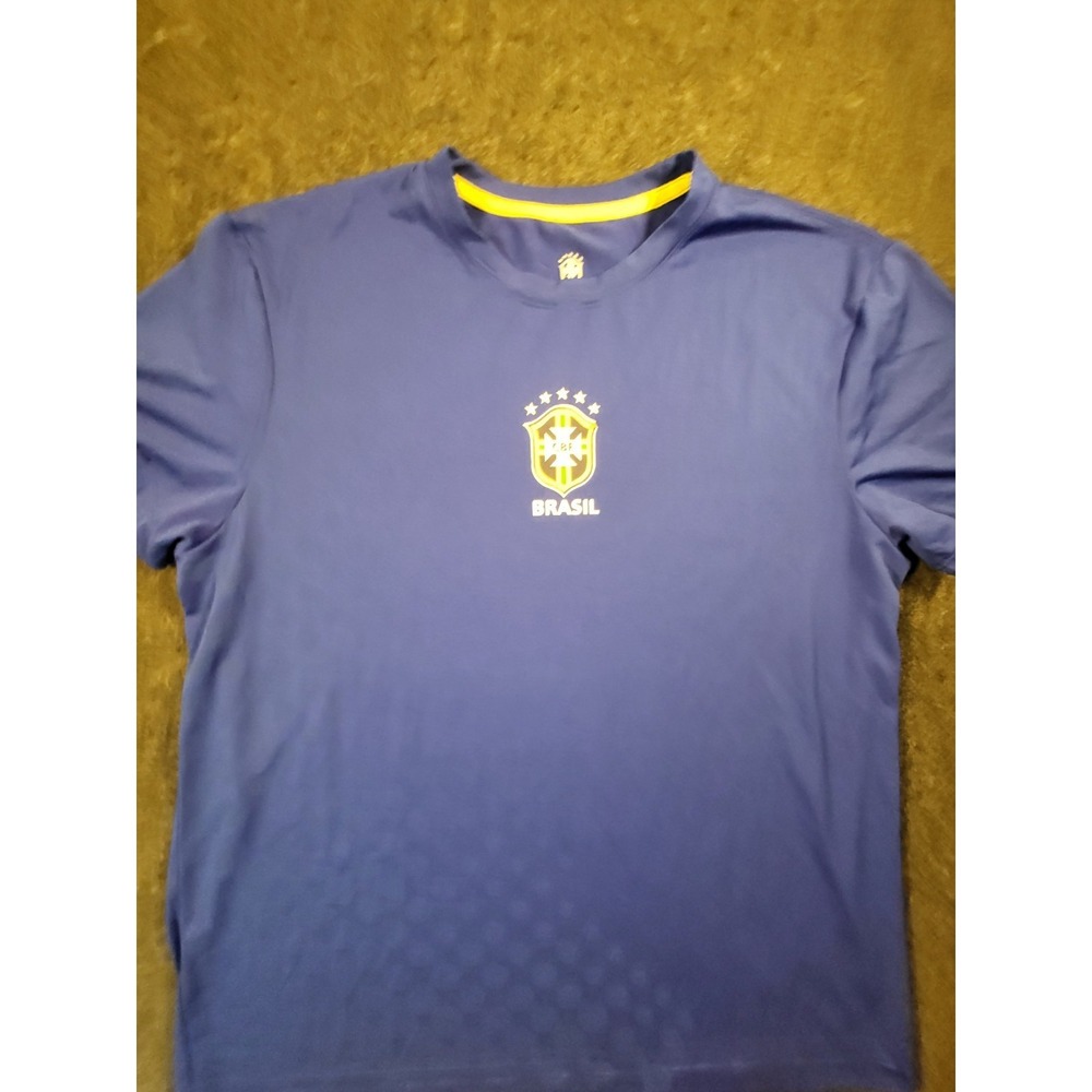 Brasil CBF Official Merchandise Shirt Brazil Soccer Futbol Football World Cup XL
